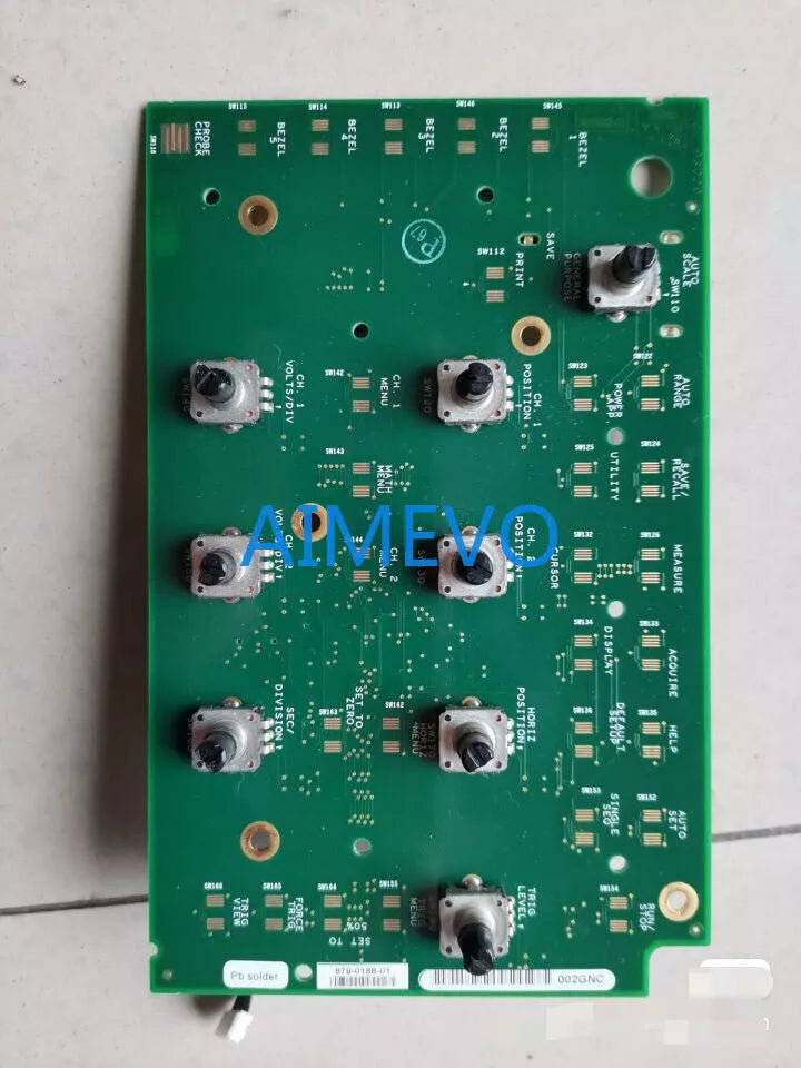 Tektronix TDS1000B/TDS2000B/TDS2000C Series Dual Channel Oscilloscope Keypad