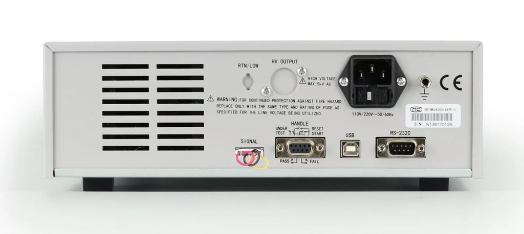 Tonghui TH9320S4 4-Channel Hipot Tester with Arc Detection - AC 5kV/10mA, DC 6kV/5mA