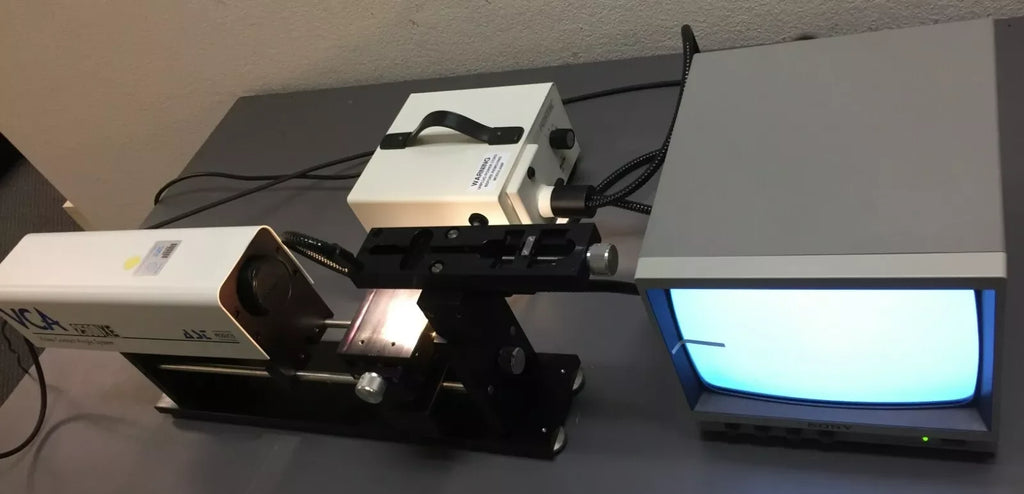 AST VCA 2500XE Video Contact Angle Measurement System with Monitor & Illuminator - ZYYKZ Test Equipment