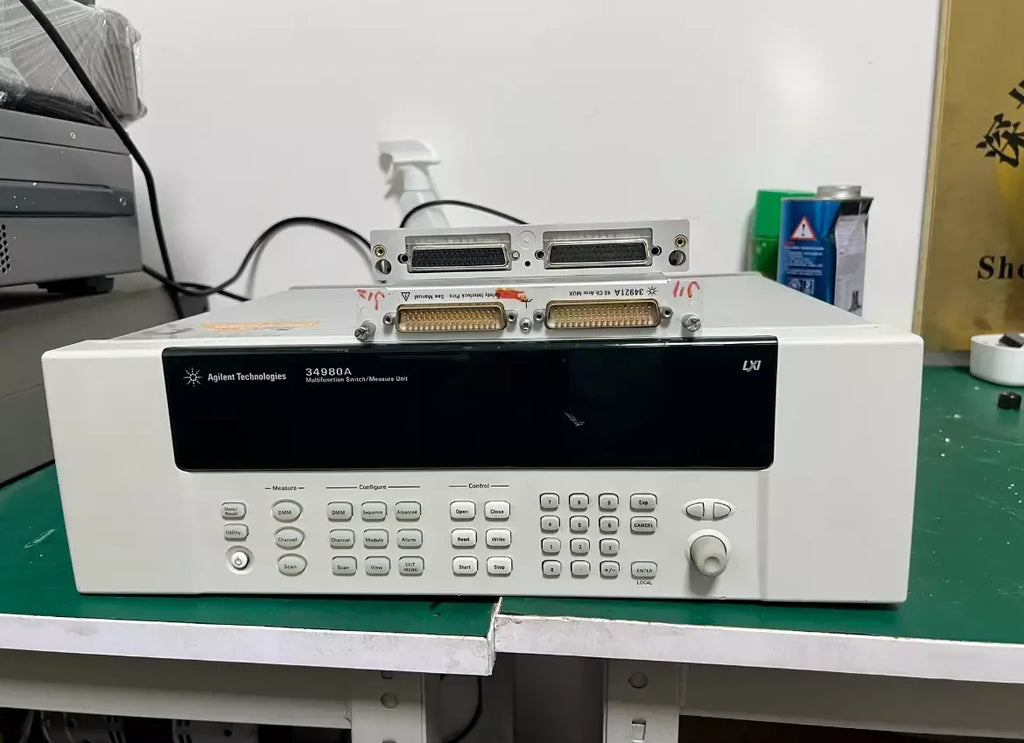 Agilent Technologies 34980A LXI Multifunction Switch/Measure Unit, Module-Free Design - ZYYKZ Test Equipment