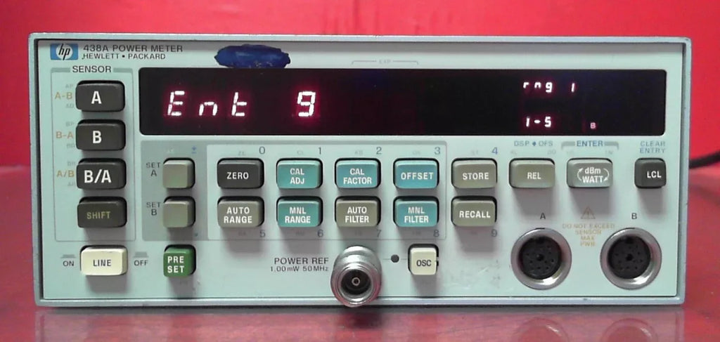 Agilent 438A Dual Channel Power Meter - ZYYKZ Test Equipment