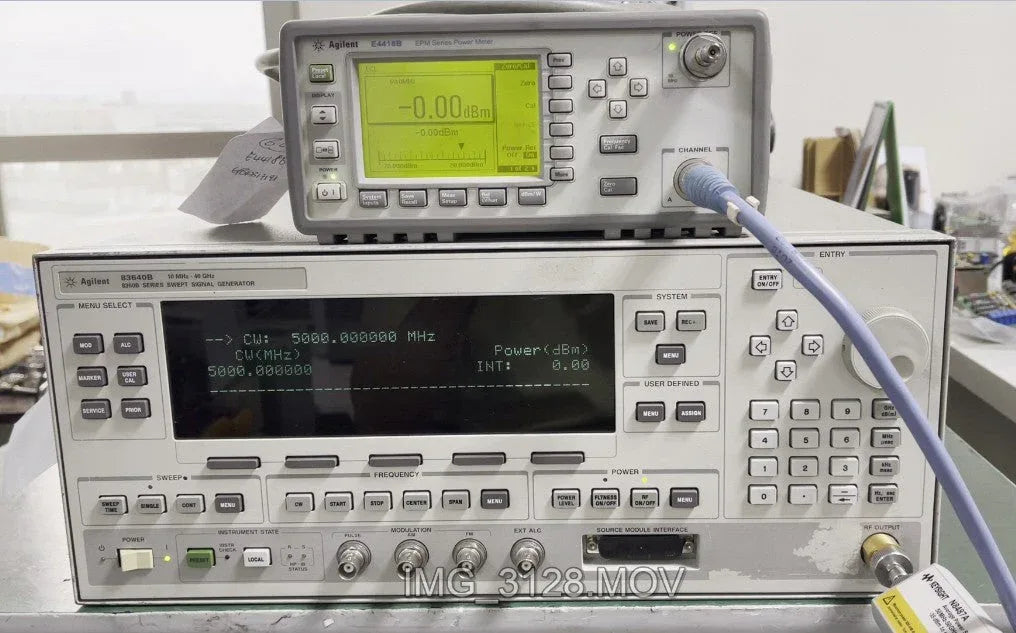 Agilent 83640B Synthesized Swept Signal Generator, 10MHz-40GHz, Option 001 - ZYYKZ Test Equipment