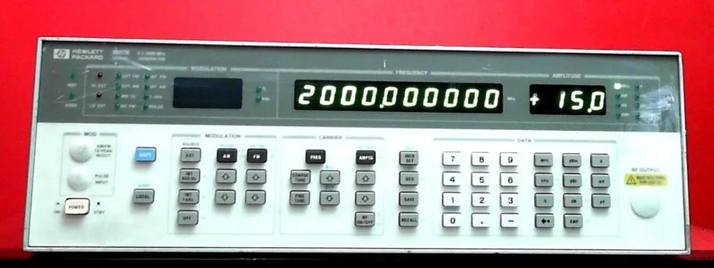 HP 8657B Signal Generator 100 kHz to 2060 MHz - ZYYKZ Test Equipment
