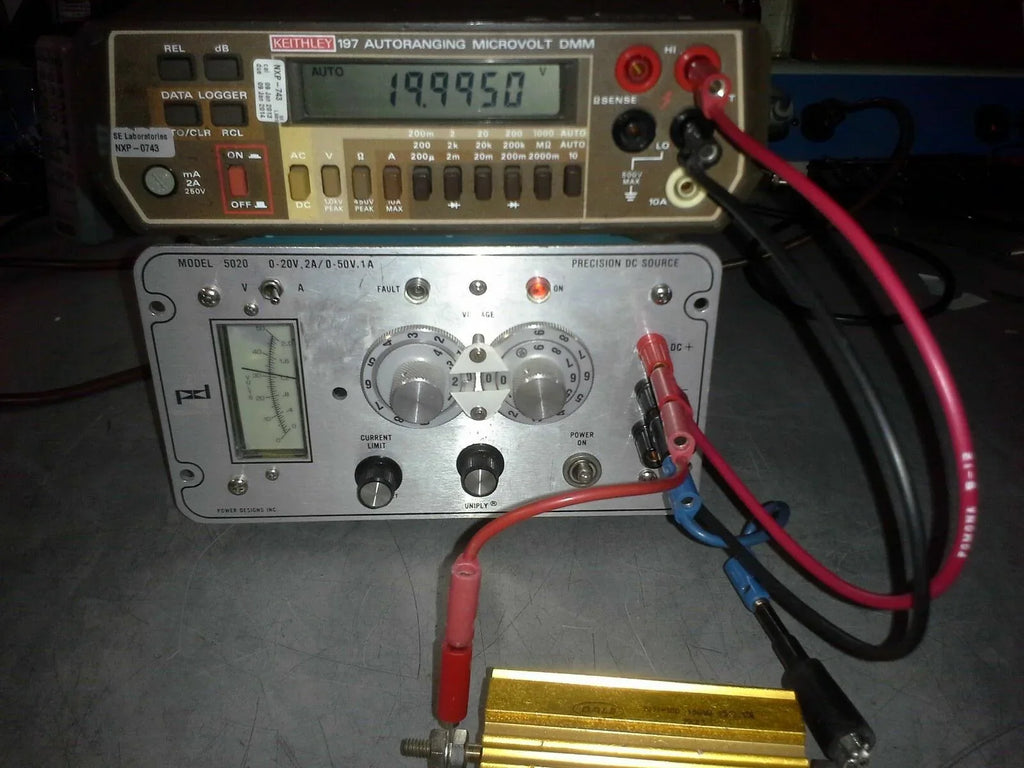 Precision DC Power Supply 0-50V 0-2A Adjustable Output - ZYYKZ Test Equipment