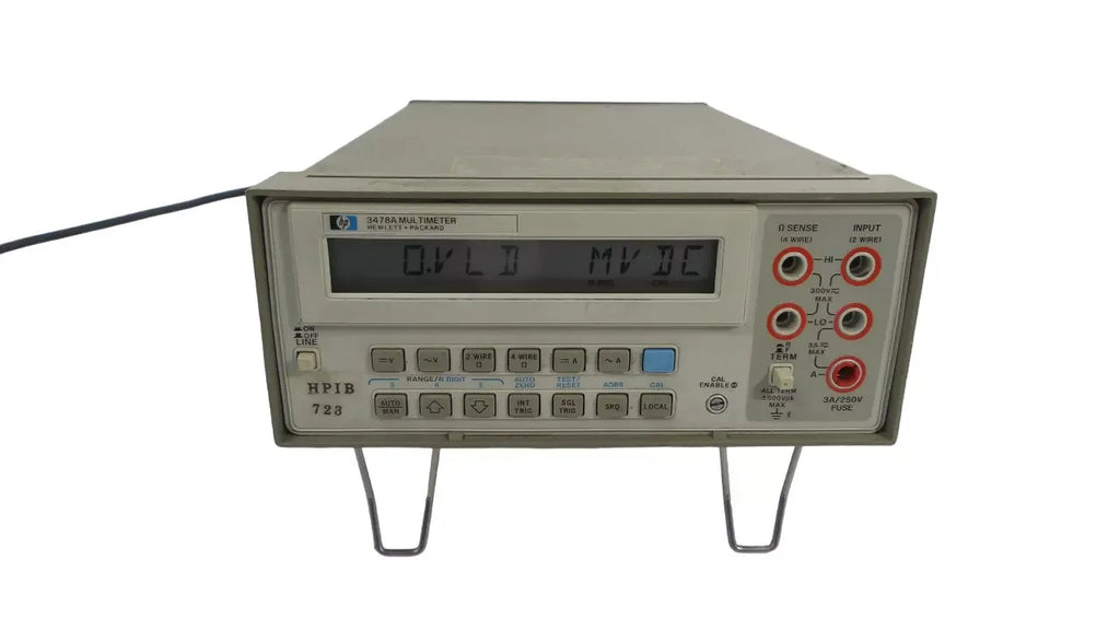 HP 3478A Precision Digital Multimeter with Advanced Measurement Capabilities - ZYYKZ Test Equipment