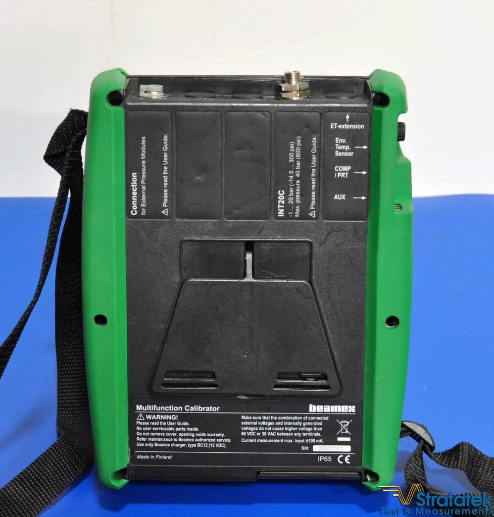 Beamex MC5 Multifunction Process Calibrator with Fluke Leads - NIST Calibrated