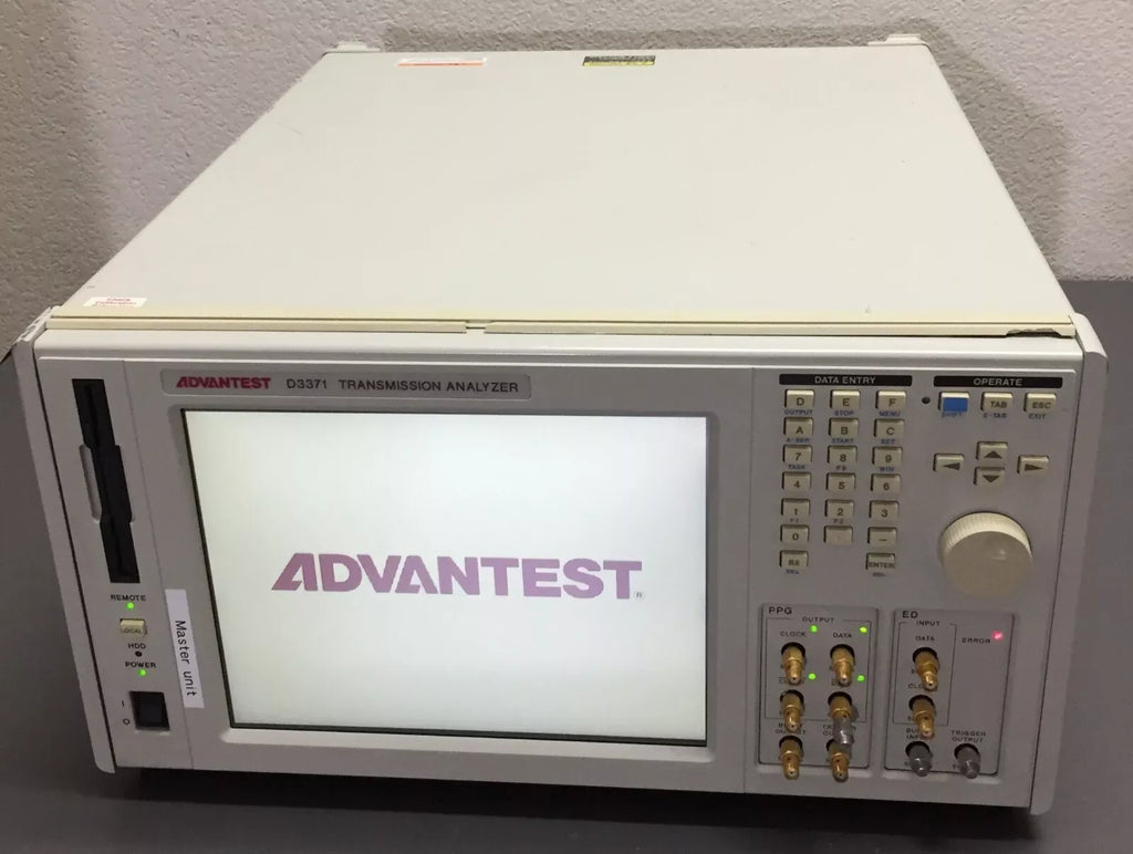Advantest D3371 Digital Transmission Analyzer for High-Speed Signal Testing - ZYYKZ Test Equipment