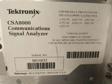 Load image into Gallery viewer, Tektronix CSA8000 Communications Signal Analyzer - ZYYKZ Test Equipment