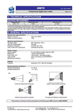Load image into Gallery viewer, HT Instruments iDM70 Laser Distance Meter with Inclinometer and Bluetooth Connectivity