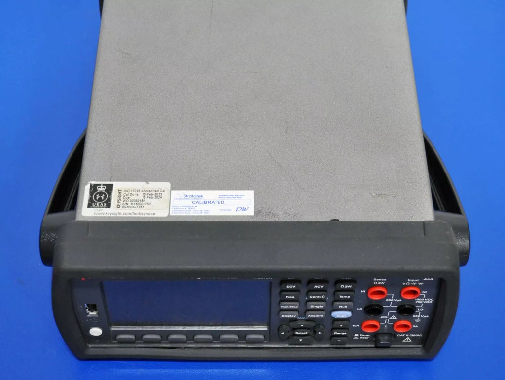 Keysight 34470A 7.5 Digit Multimeter - NIST Calibrated Truevolt DMM