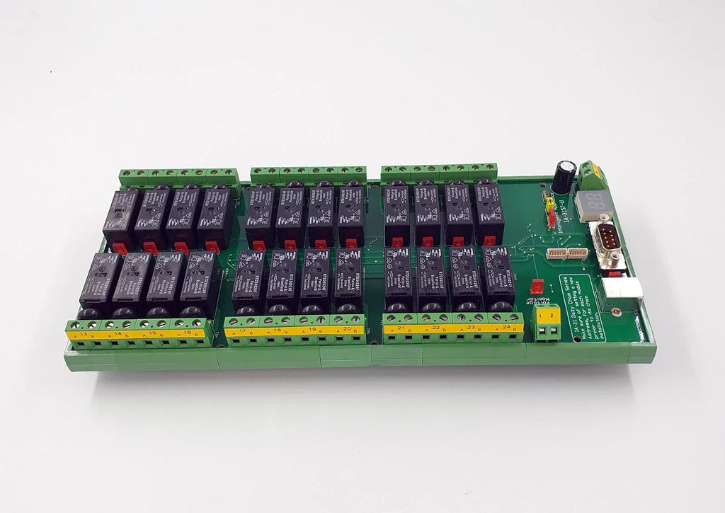 Intelligent USB 24-Channel 16A Power Relay Digital I/O Card Module - ZYYKZ Test Equipment