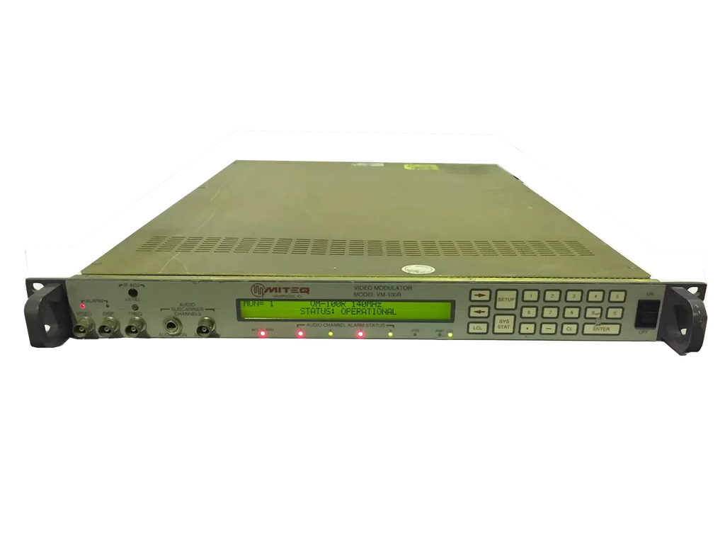 Miteq VM-100R C-Band Video Modulator with High Stability - ZYYKZ Test Equipment