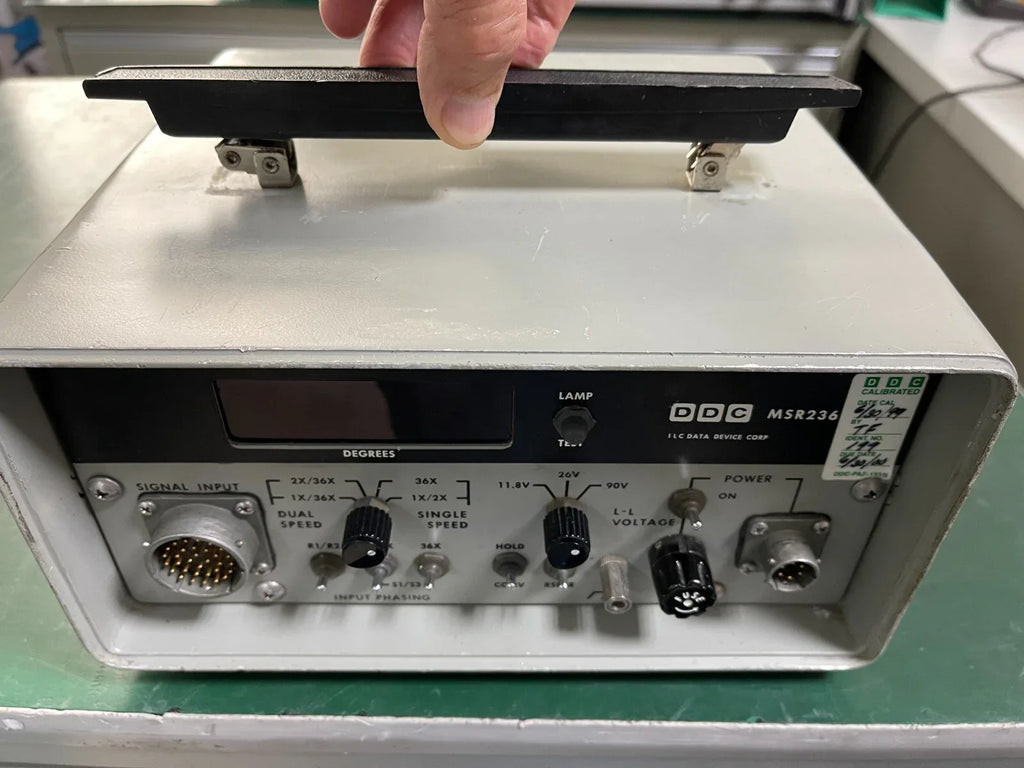 DDC MSR236 Synchro-Resolver Angle Position Indicator - Precision Measurement Tool - ZYYKZ Test Equipment