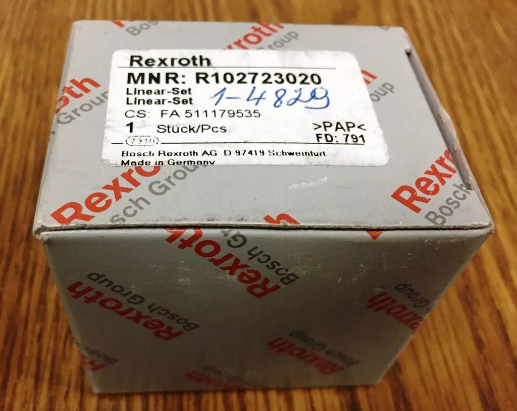 Bosch Rexroth R102723020 Linear Ball Bearing - Precision Motion Component - ZYYKZ Test Equipment