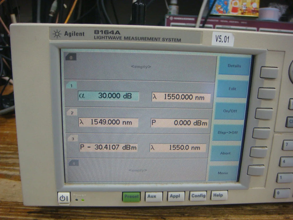 Keysight Optical Attenuator 60dB 1200-1700nm High Precision - ZYYKZ Test Equipment