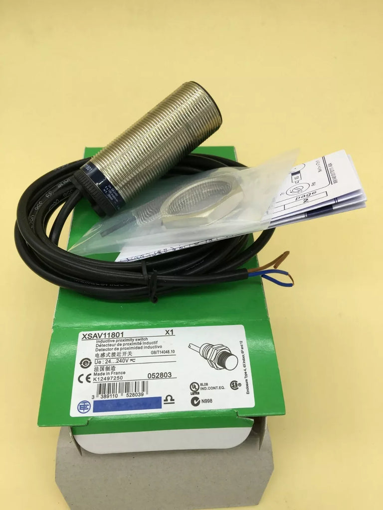 Schneider XSA-V11801 Proximity Switch Speed Sensor - Industrial Automation - ZYYKZ Test Equipment