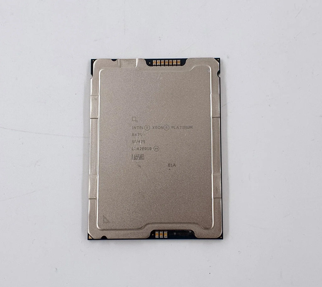 Intel Xeon Platinum 8470 High-Performance Server CPU Processor - ZYYKZ Test Equipment