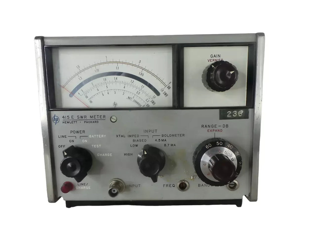 HP 415E High Precision SWR and Antenna Analyzer Meter - ZYYKZ Test Equipment