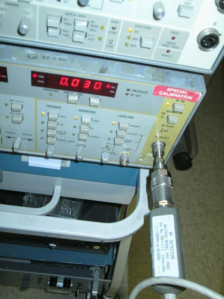 Wiltron 560-7A50 18 GHz High-Sensitivity Detector for Anritsu Scalar Network Analyzers - ZYYKZ Test Equipment