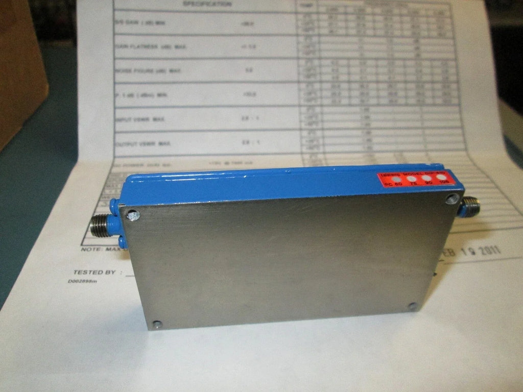 Wideband RF Power Amplifier 2-8 GHz - ZYYKZ Test Equipment