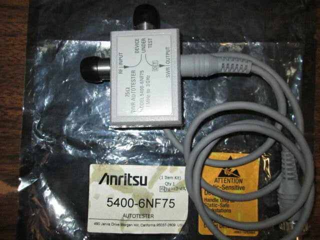 Anritsu AutoTester 3GHz 75Ω Test Module for Wiltron 54000 Scalar Analyzers - ZYYKZ Test Equipment