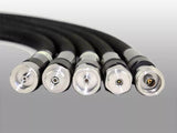 Saluki VNA Test Cable for Vector Network Analyzer - Microwave RF Cable, 18GHz, 63cm