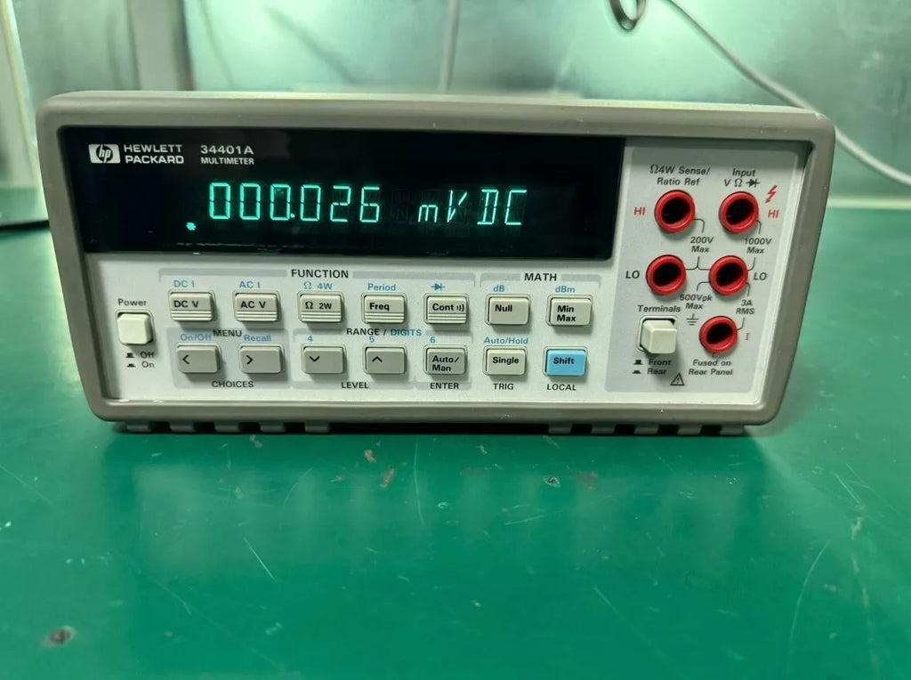 Agilent 34401A Digital Multimeter - 6½ Digit Precision, Tested & Certified