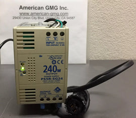 IDEC PS5R-SG24 AC-DC Power Supply 240W 100-240V Input with Cables - ZYYKZ Test Equipment