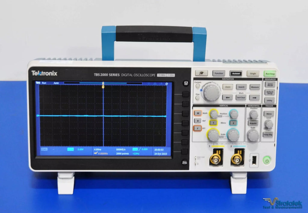 Tektronix TBS2072 70MHz 2-Channel Oscilloscope - 1GS/s, Calibrated - TBS2000 Series