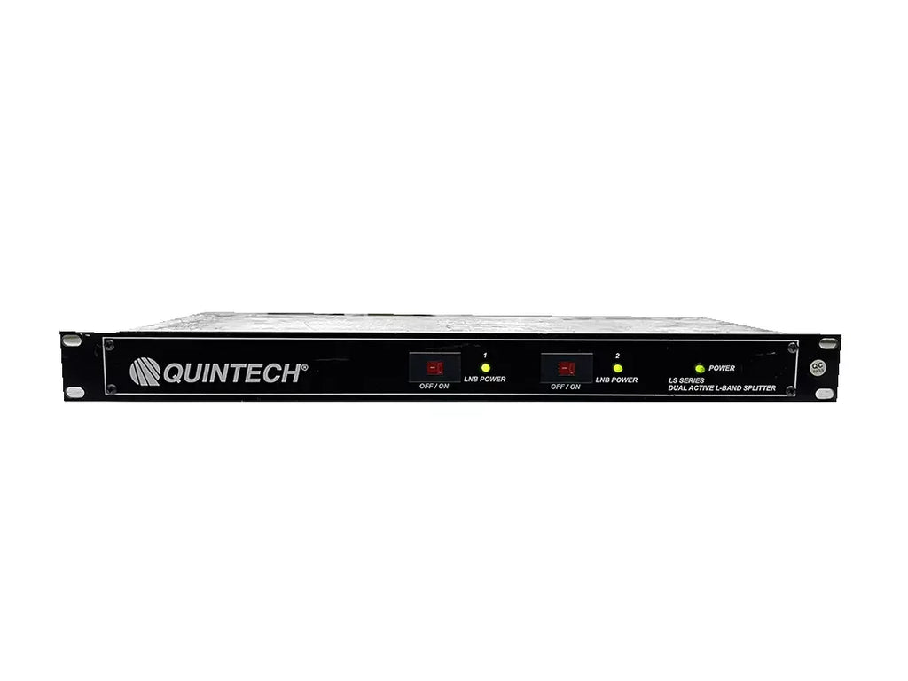 Quintech LS8 2150 Dual 8-Way Active L-Band Splitter 950-2150 MHz - ZYYKZ Test Equipment