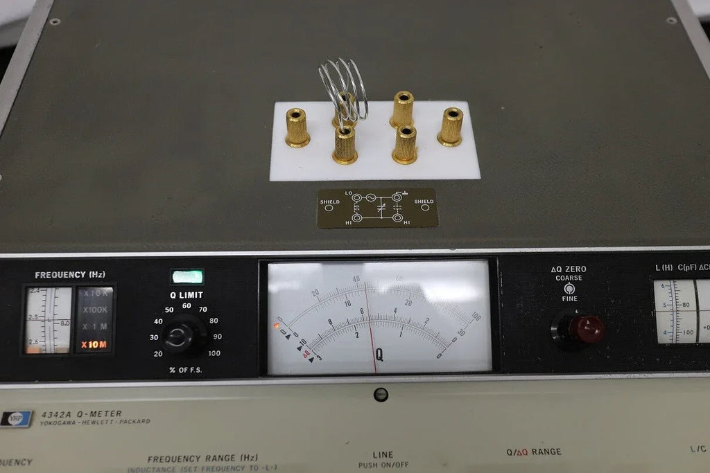 YOKOGAWA 4342A Q Meter - Precision RF Component Analyzer - ZYYKZ Test Equipment