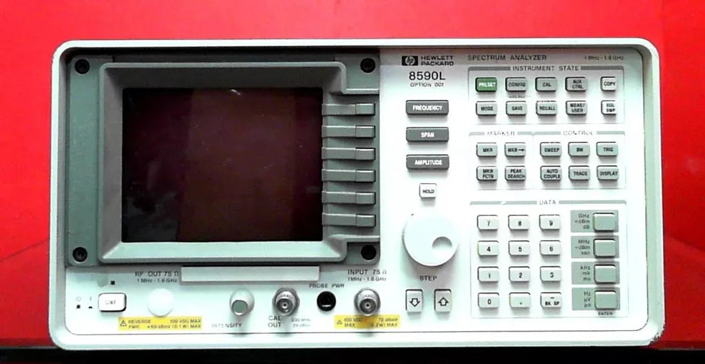 Agilent 8590L Spectrum Analyzer 100 kHz to 2.9 GHz - ZYYKZ Test Equipment