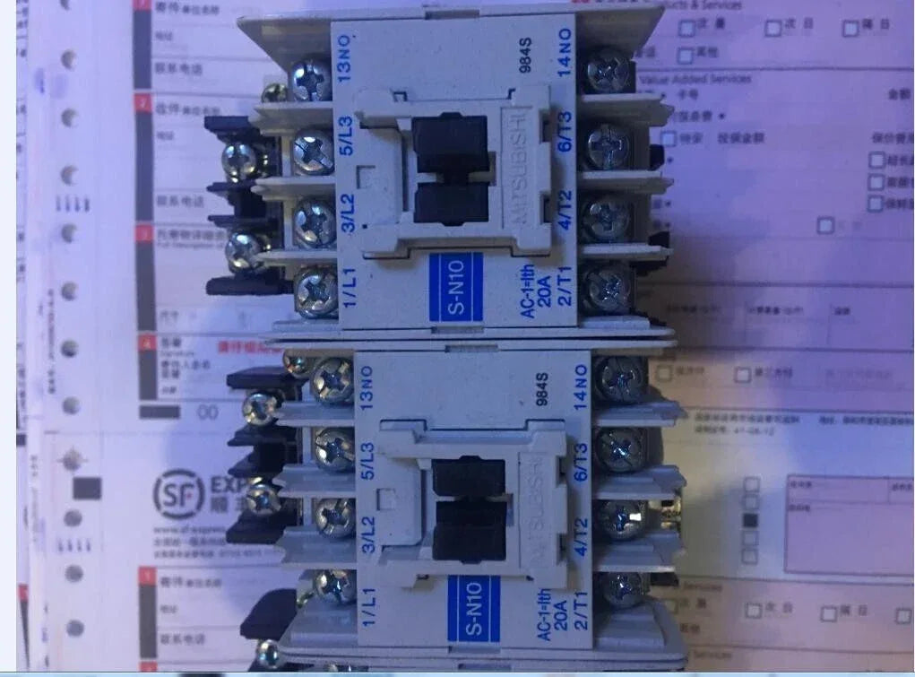 MITSUBISHI S-N10 High-Performance AC Servo Motor 200W - ZYYKZ Test Equipment