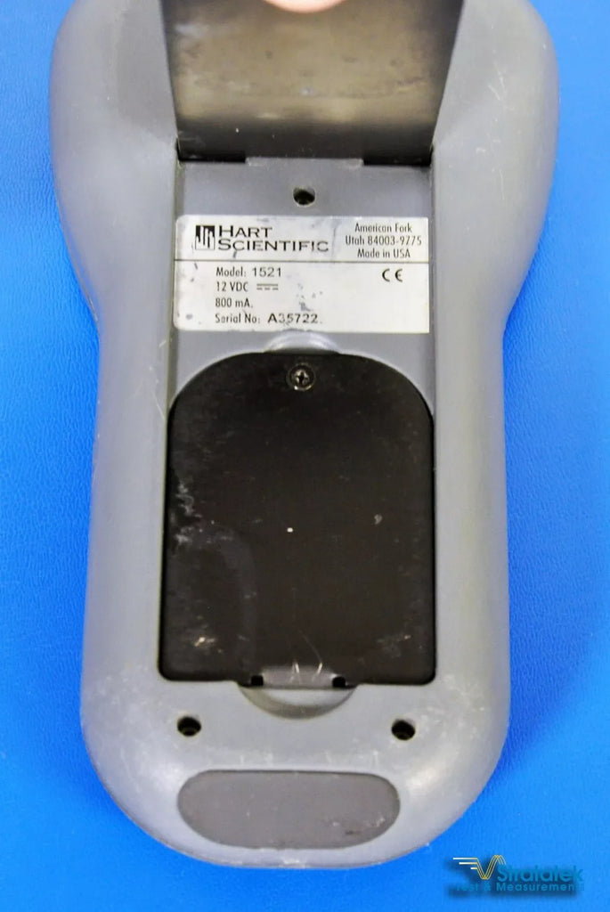 Fluke Hart Scientific 1521 Thermometer - Temperature Readout Without Probe