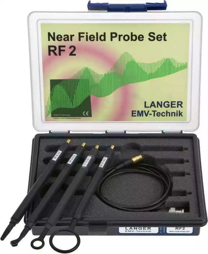 Langer EMV RF2 Set Near-Field Probes for EMC Testing (30 MHz - 3 GHz)