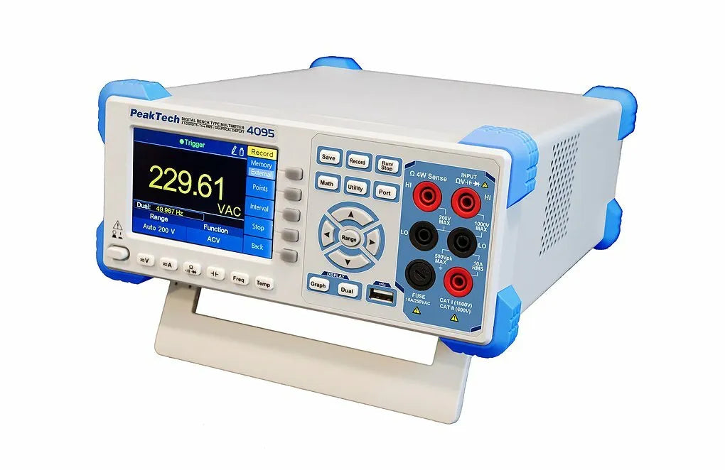 Peaktech P4095 4.5 Digit Graphical Bench Multimeter with TFT Display