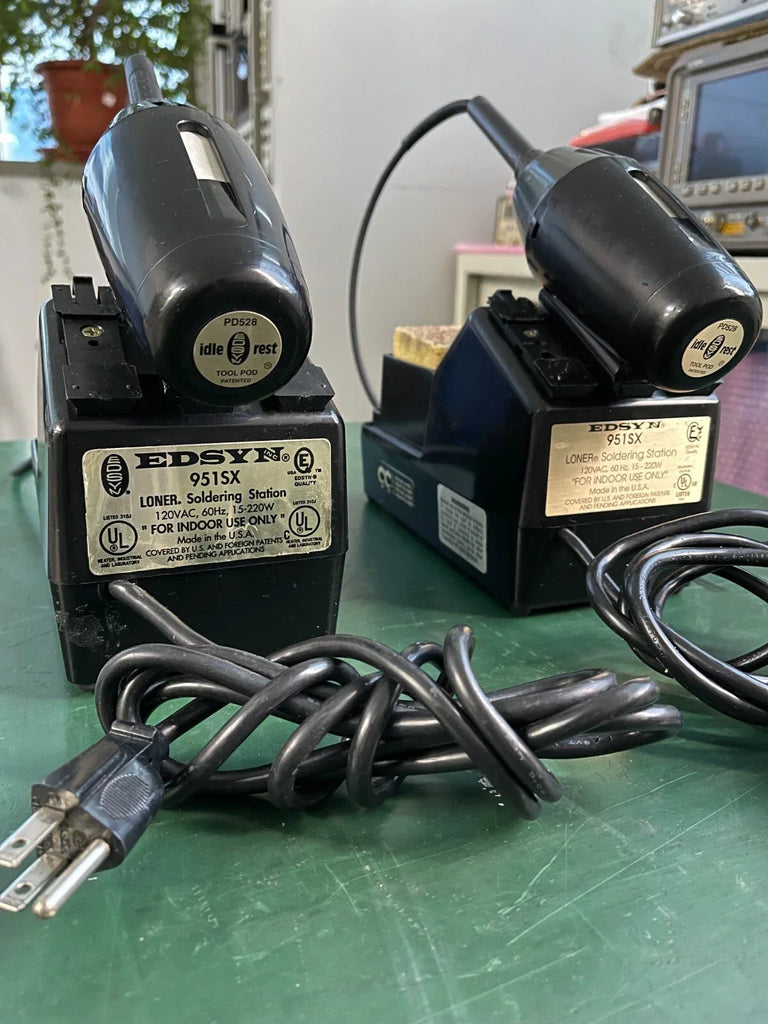 EDSYN 951SX LONER Temperature Controlled Soldering Station with Digital Display - ZYYKZ Test Equipment
