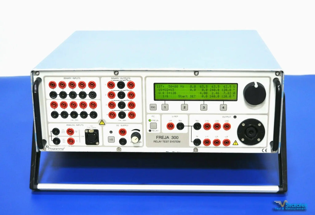 Programma FREJA 300 Relay Test System - NIST Calibrated Megger Relay Test Set