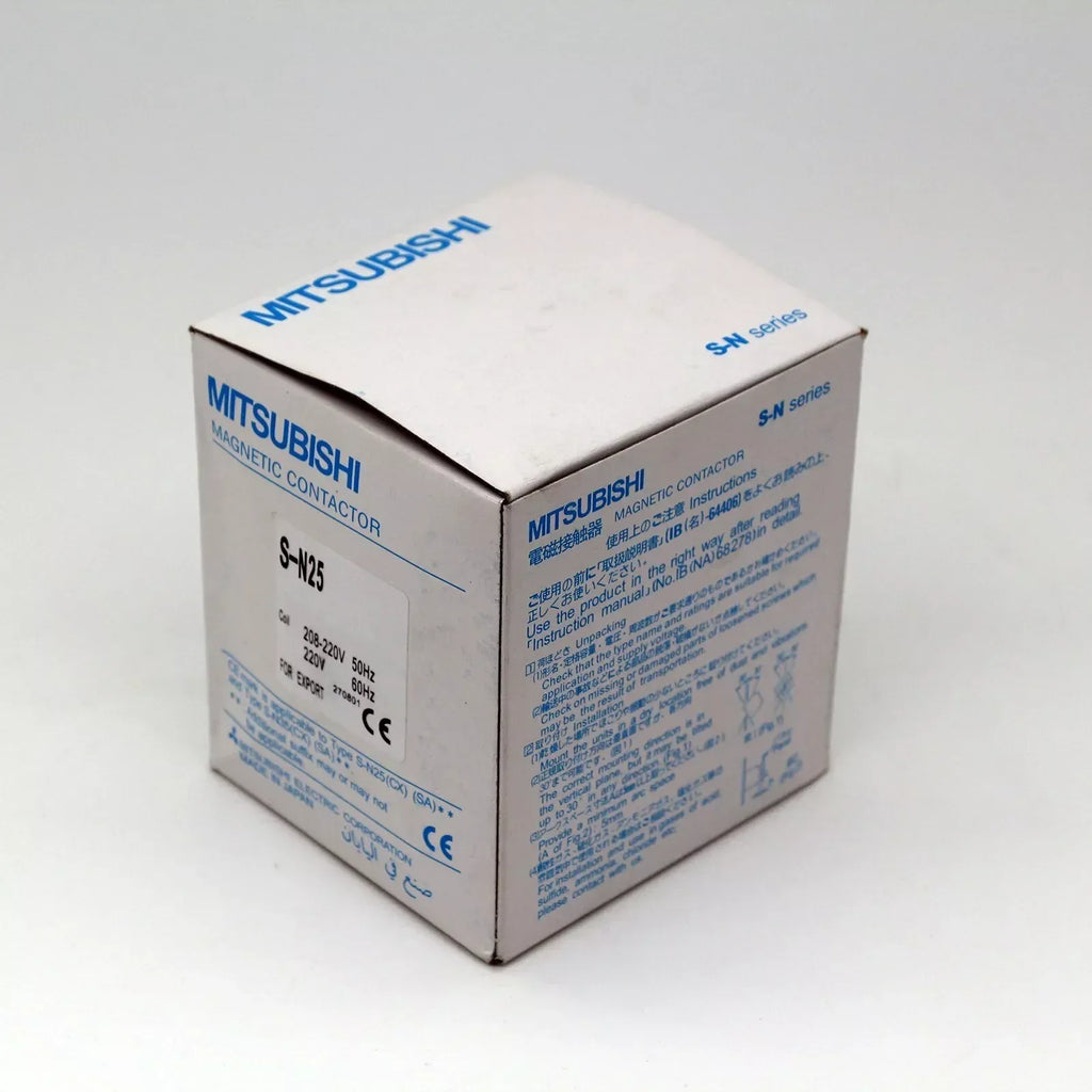 Mitsubishi S-N25 AC220V Magnetic Contactor - Reliable Industrial Switch - ZYYKZ Test Equipment