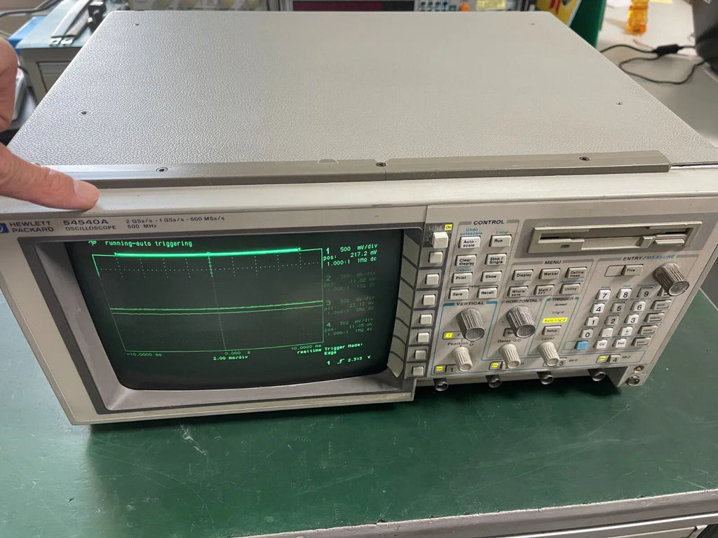 HP Agilent 54540A 500MHz Digital Oscilloscope - 2Gs/s Bandwidth - ZYYKZ Test Equipment