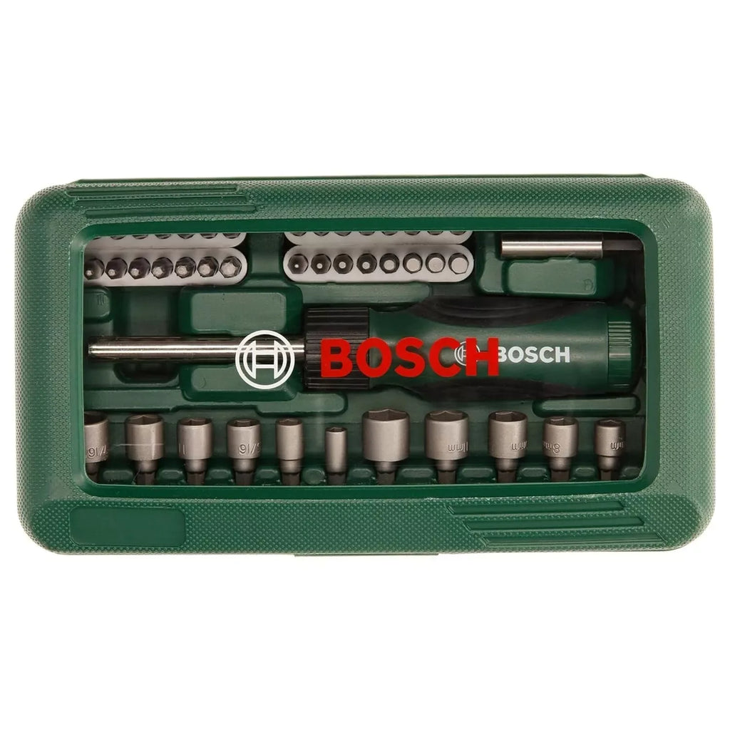 BOSCH 46-Piece Screwdriver Bit Set with Magnetic Universal Holder - ZYYKZ Test Equipment