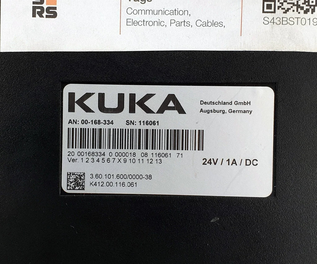 KUKA KRC4 Robot Controller with Teach Pendant - ZYYKZ Test Equipment