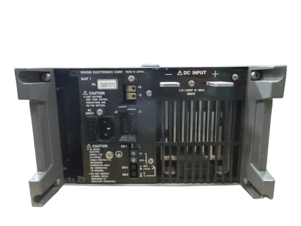 Kikusui PLZ303W Programmable Electronic Load - 30A, 150W Precision Testing - ZYYKZ Test Equipment