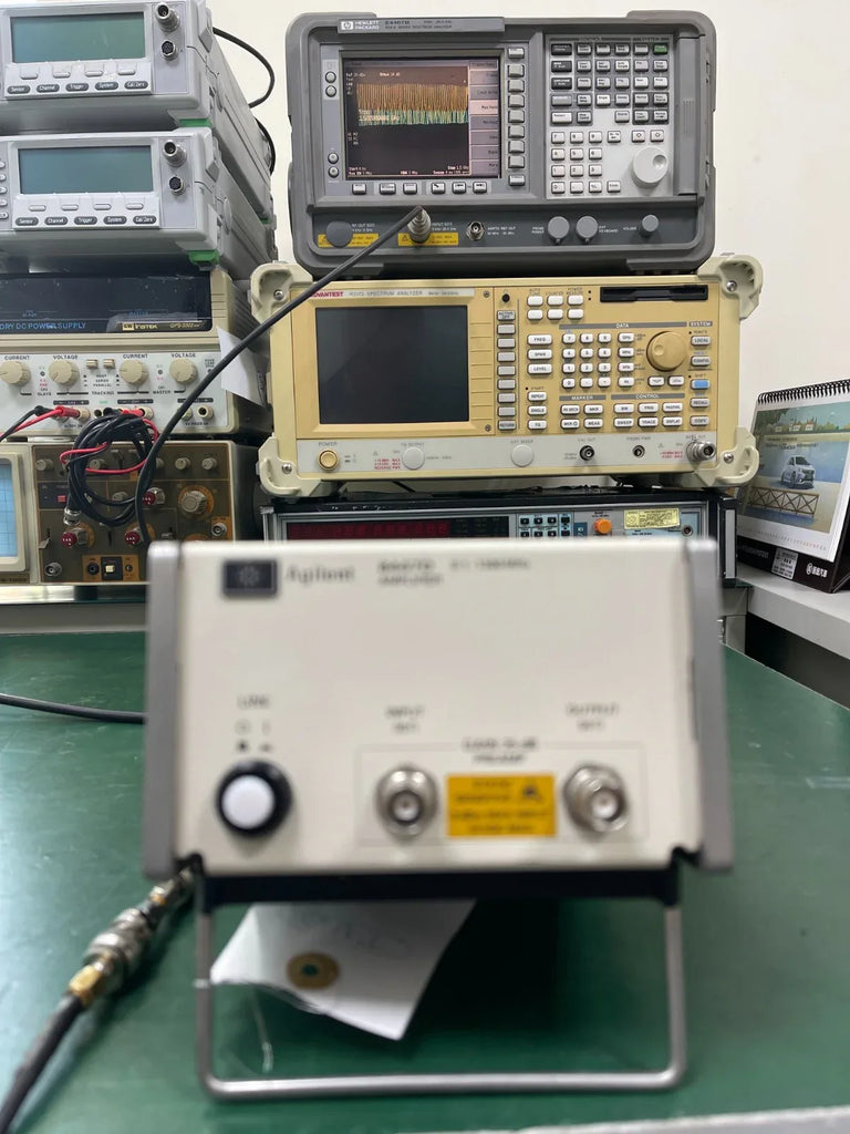 HP Agilent 8447D Low Noise Amplifier 0.1-1300 MHz - ZYYKZ Test Equipment