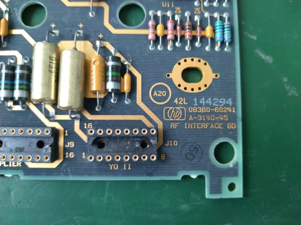 HP Agilent 08360-60241 A20 RF Interface Board for 8360/83621A Signal Generators - ZYYKZ Test Equipment