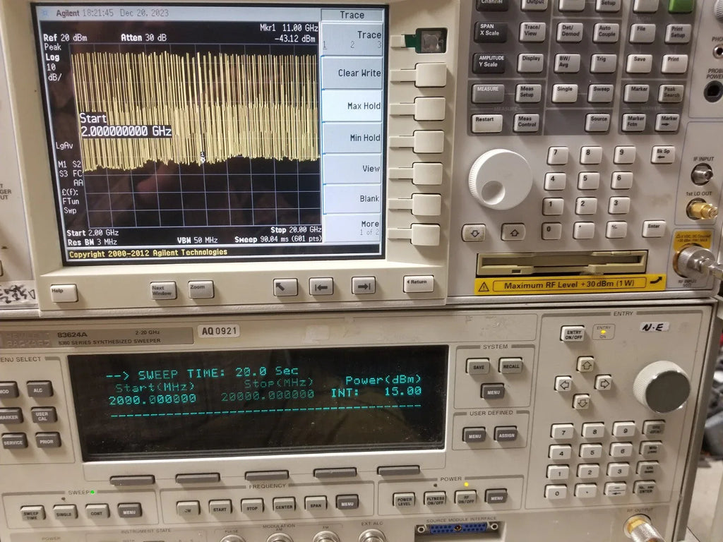 20GHz RF Sweep Signal Generator - ZYYKZ Test Equipment