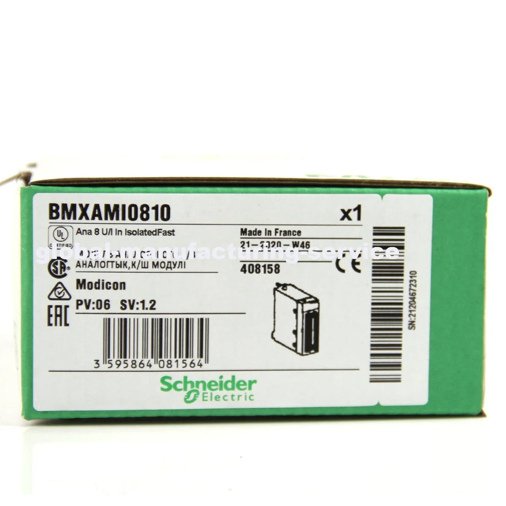 Schneider BMXAMI0810 Analog Input Module for PLC Systems - ZYYKZ Test Equipment