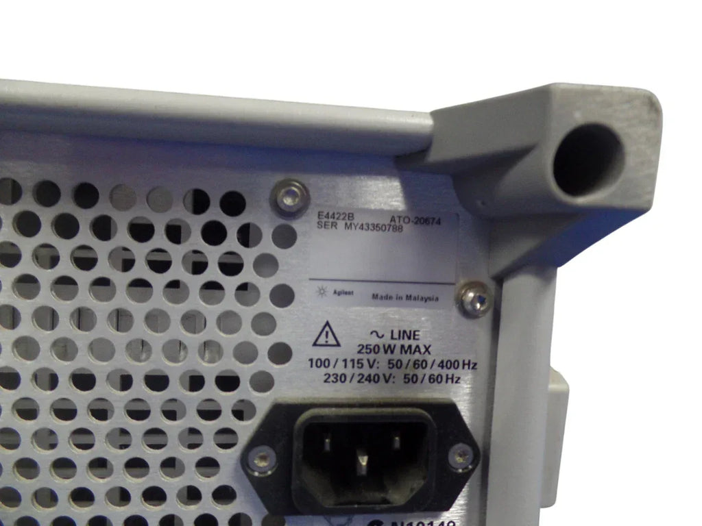 Agilent E4422B ESG Series RF Signal Generator 250 kHz to 4 GHz - ZYYKZ Test Equipment