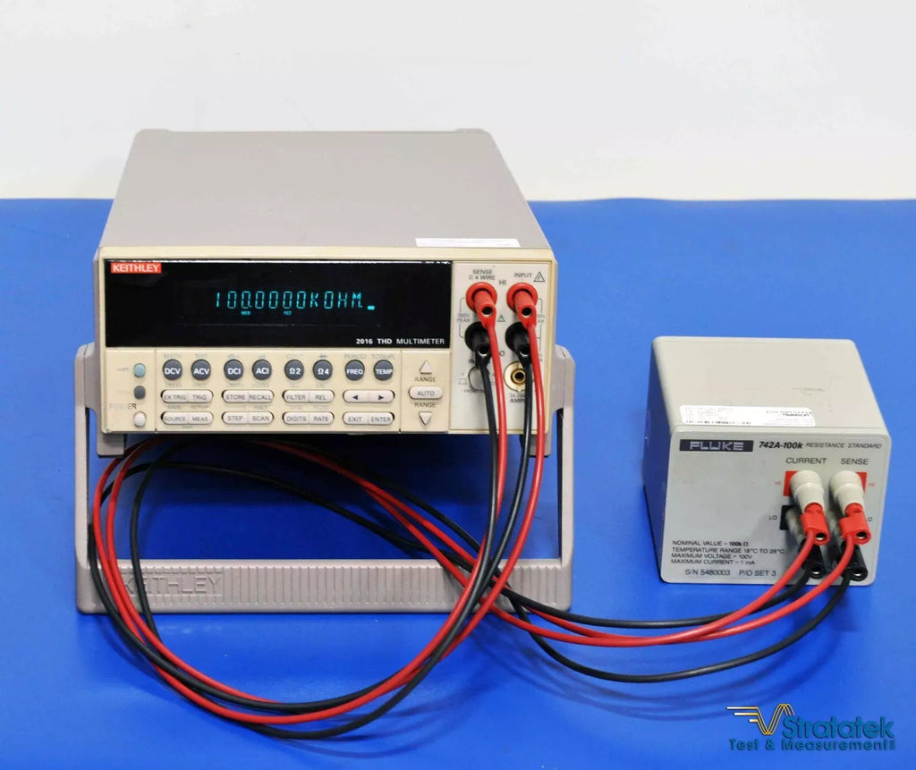 Keithley 2016 6.5 Digit THD Multimeter - NIST Traceable & Calibrated