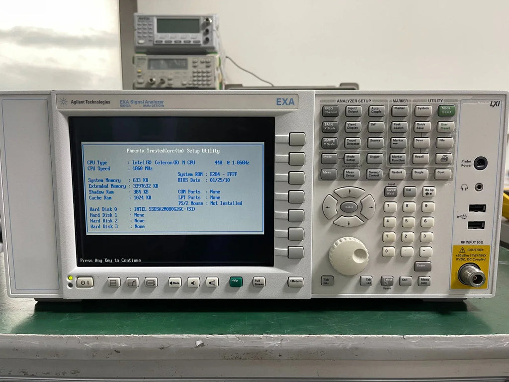 Keysight EXA N9010A Spectrum Analyzer 9 kHz to 26.5 GHz - ZYYKZ Test Equipment